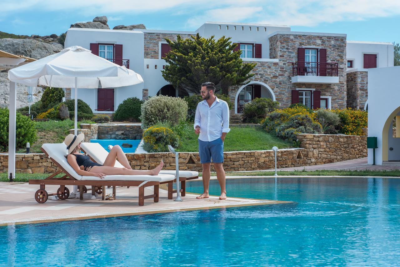 Naxos Palace Hotel Stelida  Exteriör bild
