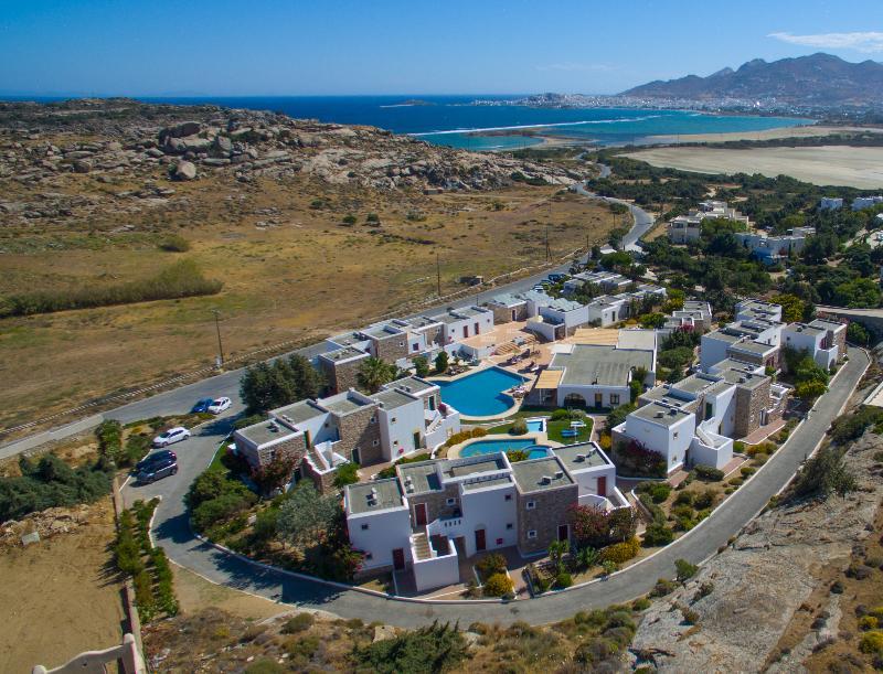 Naxos Palace Hotel Stelida  Exteriör bild